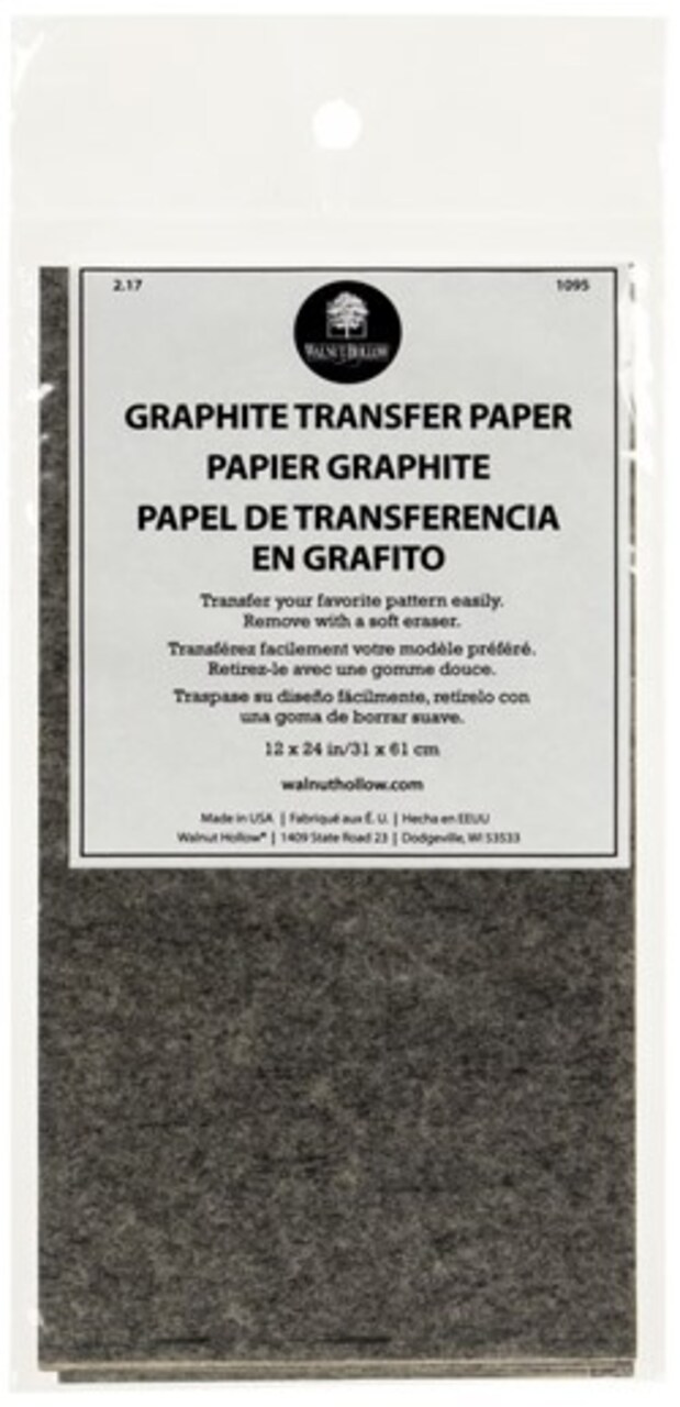 Walnut Hollow Graphite Transfer Paper 12 X24 Michaels walnut-hollow-graphite-transfer-paper-12-x24-michaels
